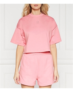 Футболка Cropped Tee Regular Fit, роза Hugo