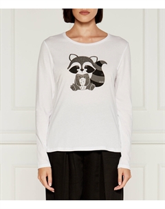 Блуза Regular Fit, белый Liu jo