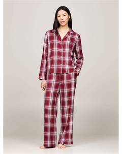 Пижама Regular Fit, красный Tommy hilfiger