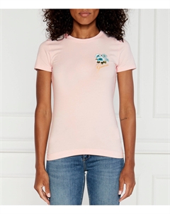 Футболка Regular Fit, пудрово-розовый Guess