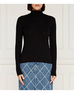 Свитер Driza Slim Fit, черный Hugo