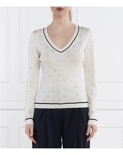 Свитер Regular Fit, кремовый Guess