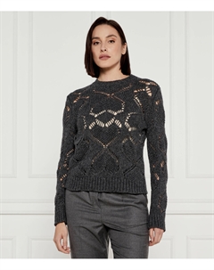 Свитер из шерсти Regular Fit, цвет grafite Weekend max mara