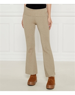 Брюки di maglia NINA flare fit, бежевый Guess