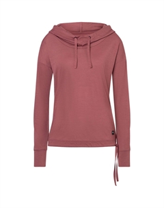 Женское худи с воронкой Voyage, красный Super natural