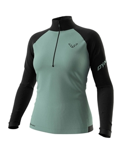 Женские шорты Polartec на молнии 1/2 с длинным рукавом, синий Dynafit