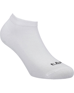 Женский комплект из 3 невидимых носков из бамбука, белый Cmp