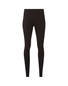 Женская внутренняя часть: двойные колготки из шерсти мериноса, черный Bergans