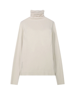 Женская рубашка Reunion с высоким воротником и длинными рукавами, белый Jeanne baret