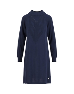 Простое женское плетеное платье, синий Blutsgeschwister