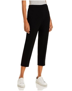 Брюки из крепа Treeca, черный Theory