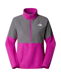 Женский пуловер Glacier Heavyweight с молнией 1/2, розовый The north face