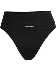 Женские трусы Queens с высоким вырезом, черный Icebreaker