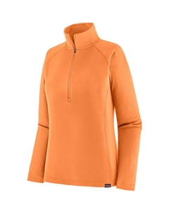 Женская куртка Capilene средней плотности на молнии с длинными рукавами, ярко-абрикосвый Patagonia