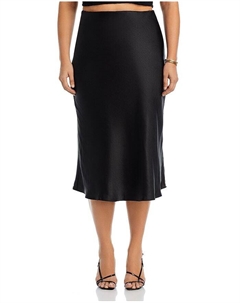 Юбка-комбинация миди, черный Aqua