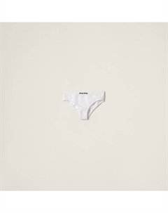 Бесшовные трусики, белый Miu miu