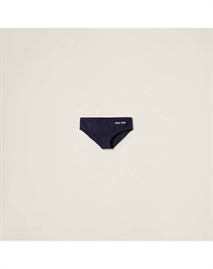 Купальник, синий Miu miu