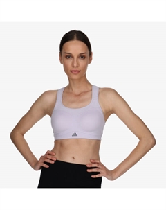 Спортивное бюстье TLRD, тренировочный бюстгальтер с высокой поддержкой, зеленый Adidas