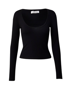 Лонгслив Shirt Tamilla, черный Edited