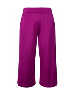 Брюки JUPE-CULOTTE FLUIDE LARGE TAILLE ÉLASTIQUE, фиолетовый Ulla popken
