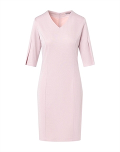 Платье-футляр, светло-розовый Quiosque