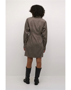 Платье-рубашка, коричневый Kaffe