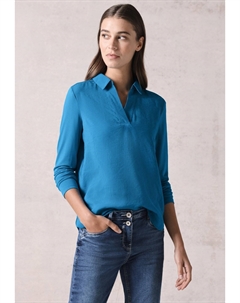 Блуза MIT ARM, цвет Mottled Royal Blue Cecil