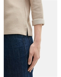 Джемпер 3/4 ARM, бежевый Tom tailor