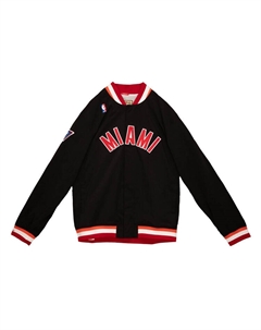 Бейсбольная куртка унисекс черный Mitchell ness