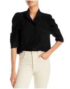 Блузка с пышными плечами Gillian Frame