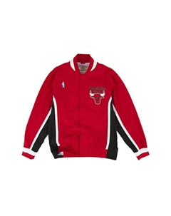 Куртка унисекс красный Mitchell ness