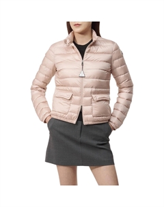 Пуховик женский розовый, розовый Moncler