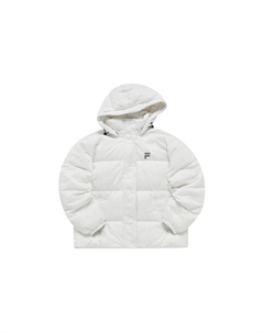 Пуховик женский стандартный белый Fila fusion