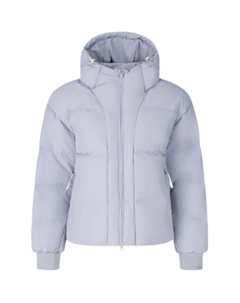 Пуховик женский светло-голубой Asics