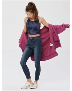 Универсальные леггинсы с высокой посадкой, синий Gap