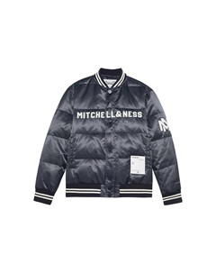Пуховик унисекс черный Mitchell ness