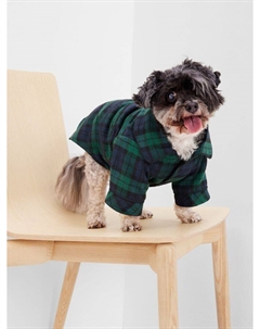 Клетчатая пижама для собаки, зеленый Gap