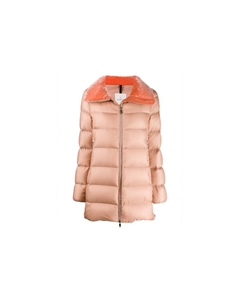 Пуховик женский розовый, розовый Moncler