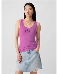 Блузка с логотипом, розовый Gap