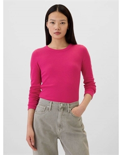 Структурированная футболка, розовый Gap