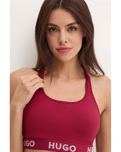 ХЮГО бюстгальтер, гранатовый Hugo