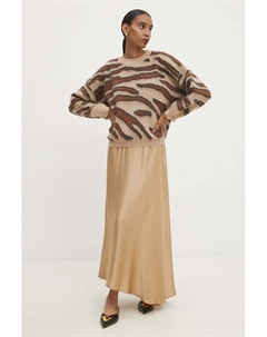 Шерстяной свитер, коричневый Answear lab