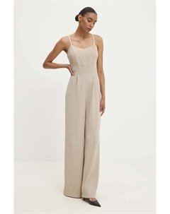 Элегантный спортивный комбинезон, бежевый Answear lab