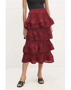 Юбка, гранатовый Answear lab