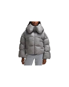 Пуховик женский, серебряный Lululemon