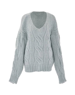 Пуловер Strick, голубой Ebeeza