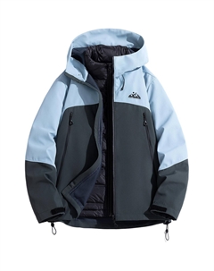 Ветровка Куртка Унисекс, цвет Ethereal Blue (Down 3-in-1) Paul costelloe