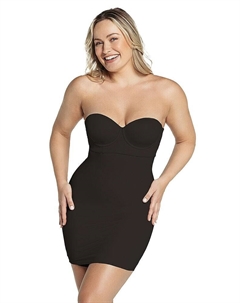 Корректирующее белье Shapewear Undetectable Shaping Skort Slip, черный Leonisa