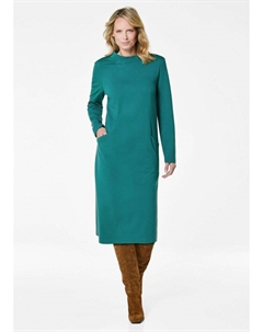 Длинное платье Jersey, темно-зеленый Goldner