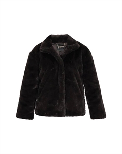 Пуховик, темно-коричневый Faina